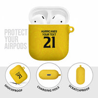 New Zealand Rugby Pacific Custom AirPods Case Hau Awhiowhio Maori Tribal Tattoo - Polynesian Pride