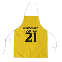 New Zealand Rugby Pacific Custom Apron Hau Awhiowhio Maori Tribal Tattoo LT9 Gold - Polynesian Pride