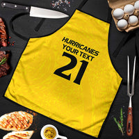 New Zealand Rugby Pacific Custom Apron Hau Awhiowhio Maori Tribal Tattoo LT9 Gold - Polynesian Pride
