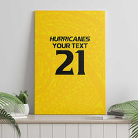 New Zealand Rugby Pacific Custom Canvas Wall Art Hau Awhiowhio Maori Tribal Tattoo