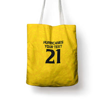 New Zealand Rugby Pacific Custom Tote Bag Hau Awhiowhio Maori Tribal Tattoo - Polynesian Pride