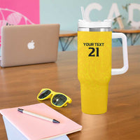 New Zealand Rugby Pacific Custom Tumbler With Handle Hau Awhiowhio Maori Tribal Tattoo