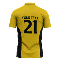 New Zealand Rugby Pacific Custom Zipper Polo Shirt Hau Awhiowhio Maori Tribal Tattoo - Polynesian Pride