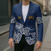 New Zealand Rugby Pacific Custom Blazer Kahupeka Maori Kowhaiwhai Pattern - Polynesian Pride
