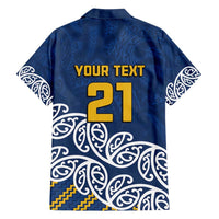 New Zealand Rugby Pacific Custom Family Matching Summer Maxi Dress and Hawaiian Shirt Kahupeka Maori Kowhaiwhai Pattern