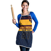 New Zealand Rugby Pacific Custom Apron Kahupeka Retro 2025 Taniko Motif LT9 - Polynesian Pride