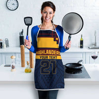 New Zealand Rugby Pacific Custom Apron Kahupeka Retro 2025 Taniko Motif LT9 - Polynesian Pride