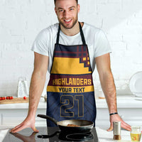 New Zealand Rugby Pacific Custom Apron Kahupeka Retro 2025 Taniko Motif LT9 - Polynesian Pride