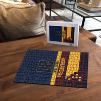 New Zealand Rugby Pacific Custom Puzzle Kahupeka Retro 2025 Taniko Motif LT9 - Polynesian Pride