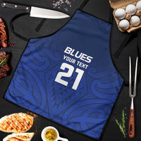 New Zealand Rugby Pacific Custom Apron Kahurangi Auckland All Blue LT9 Blue - Polynesian Pride