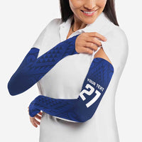 New Zealand Rugby Pacific Custom Arm Sleeves Kahurangi Auckland All Blue LT9 - Polynesian Pride