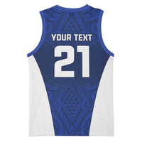 New Zealand Rugby Pacific Custom Basketball Jersey Kahurangi Auckland All Blue LT9 - Polynesian Pride