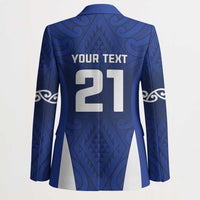 New Zealand Rugby Pacific Custom Blazer Kahurangi Auckland All Blue LT9 - Polynesian Pride