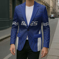 New Zealand Rugby Pacific Custom Blazer Kahurangi Auckland All Blue LT9 - Polynesian Pride