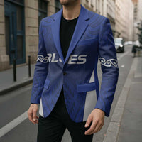 New Zealand Rugby Pacific Custom Blazer Kahurangi Auckland All Blue LT9 - Polynesian Pride