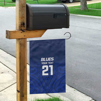 New Zealand Rugby Pacific Custom Garden Flag Kahurangi Auckland All Blue