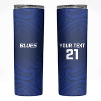 New Zealand Rugby Pacific Custom Skinny Tumbler Kahurangi Auckland All Blue