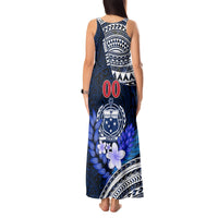 Custom Samoa Rugby Tank Maxi Dress Proud Samoa World Cup 2023 LT9 - Polynesian Pride