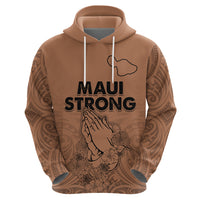 Hawaii Strong Maui Wildfire Hoodie No1 LT9 - Polynesian Pride