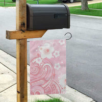 Japan Sakura Floral with Polynesian Vibe Garden Flag LT9 - Polynesian Pride