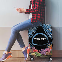 Personalised Nukuoro Micronesia Atoll Luggage Cover with Pacific Coral Reef LT9 - Polynesian Pride