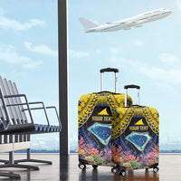 Tokelau Atafu Atoll Personalised Luggage Cover Pacific Coral Reef Vibe