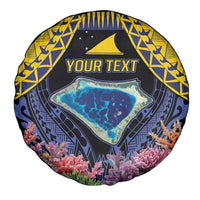 Tokelau Atafu Atoll Personalised Spare Tire Cover Pacific Coral Reef Vibe