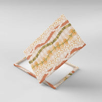 Hawaiian Ohia Lehua Lei Canvas Wall Art Plaid Palaka Ahiehie Pattern - Polynesian Pride