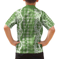 Hawaiian Ohia Lehua Lei Hawaiian Shirt Plaid Palaka Omaomao Pattern LT9 - Polynesian Pride