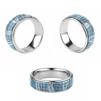 Hawaiian Ohia Lehua Lei Classic Ring Plaid Palaka Uliuli Omaomao Pattern - Polynesian Pride