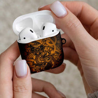 Aotearoa Maori Hei Tiki AirPods Case Koura Kowhaiwhai Puhoro Motif