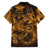 Aotearoa Maori Hei Tiki Hawaiian Shirt Koura Kowhaiwhai Puhoro Motif LT9 - Polynesian Pride