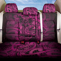 Aotearoa Maori Hei Tiki Back Car Seat Cover Mawhero Kowhaiwhai Puhoro Motif LT9 One Size Pink - Polynesian Pride