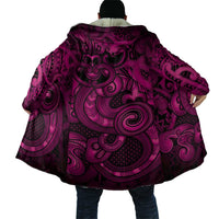 Aotearoa Maori Hei Tiki Cloak Mawhero Kowhaiwhai Puhoro Motif