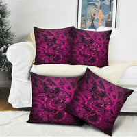 Aotearoa Maori Hei Tiki Pillow Cover Mawhero Kowhaiwhai Puhoro Motif