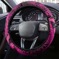 Aotearoa Maori Hei Tiki Steering Wheel Cover Mawhero Kowhaiwhai Puhoro Motif LT9 - Polynesian Pride