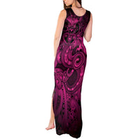 Aotearoa Maori Hei Tiki Tank Maxi Dress Mawhero Kowhaiwhai Puhoro Motif