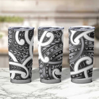 Aotearoa Maori Kowhaiwhai Tumbler Cup Kiwikiwi Puhoro and Patiki LT9 - Polynesian Pride