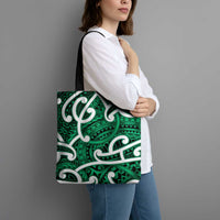 Aotearoa Maori Kowhaiwhai Tote Bag Kakariki Puhoro and Patiki LT9 - Polynesian Pride