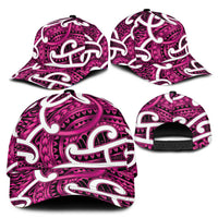 Aotearoa Maori Kowhaiwhai Classic Cap Mawhero Puhoro and Patiki