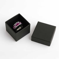 Aotearoa Maori Kowhaiwhai Classic Ring Mawhero Puhoro and Patiki LT9 - Polynesian Pride