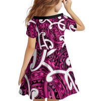 Aotearoa Maori Kowhaiwhai Family Matching Tank Maxi Dress and Hawaiian Shirt Mawhero Puhoro and Patiki