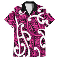 Aotearoa Maori Kowhaiwhai Family Matching Tank Maxi Dress and Hawaiian Shirt Mawhero Puhoro and Patiki