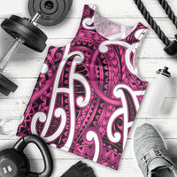Aotearoa Maori Kowhaiwhai Men Tank Top Mawhero Puhoro and Patiki