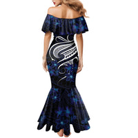 Micronesia Constitution Day Mermaid Dress Since 1979 with Polynesian Hibiscus Pattern LT9 - Polynesian Pride