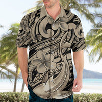 Polynesian Shark Tribal Tattoo Hawaiian Shirt Beige Style LT9 - Polynesian Pride