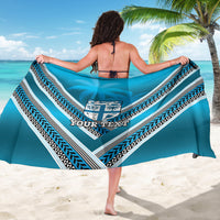 Custom Fiji Rugby Sarong Fijian Warrior With Polynesian Tribal Tattoos LT9 - Polynesian Pride