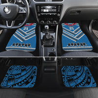Custom Manuma Samoa Rugby Car Mats Ula fala Samoan Siva Tau Tribal
