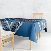 Custom Manuma Samoa Rugby Tablecloth Ula fala Samoan Siva Tau Tribal LT9 - Polynesian Pride