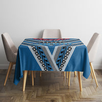 Custom Manuma Samoa Rugby Tablecloth Ula fala Samoan Siva Tau Tribal LT9 - Polynesian Pride